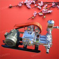 Pompe à boue en acier haute performance BW160/10 10MPa pour forage géologique de puits d'eau, compatible avec moteur diesel et petite foreuse carottière