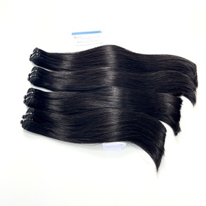 Expédition rapide Vietnames Cheveux Trame Bundles Soie Droite 6 à 30 pouces Vierge Remy Bundles de Cheveux Humains Extensions de Cheveux Bruts - Product Image 2