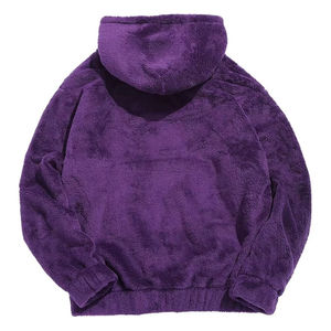 Sweat à capuche en sherpa pour homme et femme, pull en polaire surdimensionné pour l'hiver et le streetwear, sweat à capuche en sherpa personnalisé, chaud et confortable - Product Image 2