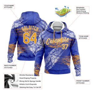 Nuevo diseño más vendidos hombres sublimación sudaderas con capucha bajo MOQ al por mayor sublimación sudaderas con capucha para la venta - Product Image 5