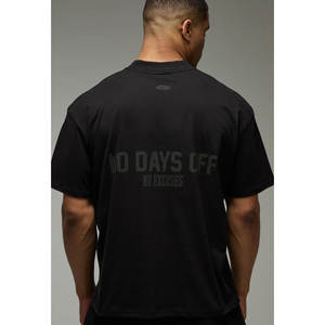 Vente en gros T-shirt en coton unisexe personnalisé pour hommes T-shirt blanc uni de 220 grammes avec impression de logo personnalisé - Product Image 1