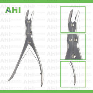 Rongeur de Hueso de Acción Compuesta Echlin, Manual, 2 mm de Ancho, 230 mm, Recto, Acero Inoxidable Quirúrgico, Certificado CE, Alta Calidad, Pakistán - Product Image 2