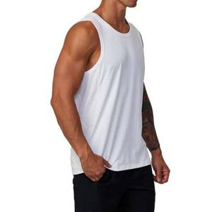 Débardeurs de musculation pour hommes de haute qualité, grande taille, tricotés, sans manches, personnalisés, en coton/polyester - Product Image 4