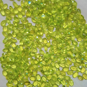 Increíble peridoto forma ovalada 6x4mm fabricación de joyería hecha a mano joyería 200 CTS lote al por mayor - Product Image 2