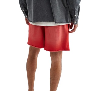 Shorts Homme Streetwear Déchirés de Haute Qualité, Style Pullover, Effet Délavé au Soleil et Lavage Acide Vintage, 2026 - Product Image 4