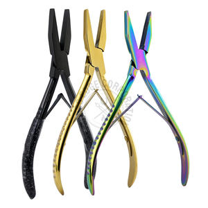 Alicates de Acero Inoxidable de Primera Calidad para Crimpar Cuentas, Alicates para Extensiones de Cabello con Doble Resorte para un Uso Suave - Product Image 4