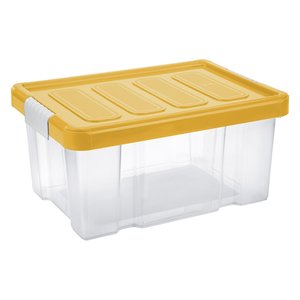 Contenitore (43Lt) con ruote <b>PUZZLE</b> BOX Giallo 8035636ABV - Product Image 1