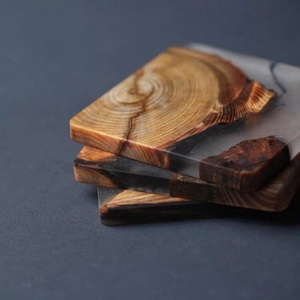 High Quality Handmade Wood Resin Dinnerware Tea Cup Mats & Pads Standard Tableware Stone <b>Coasters</b> Wholesale <b>Drink</b> <b>Coaster</b> Price - Product Image 6