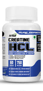 CRÉATINE HCL 750 MG- 60 Capsules - Product Image 1