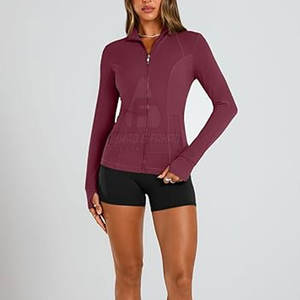 เสื้อแจ็คเก็ตกอล์ฟสำหรับผู้หญิงสำหรับฤดูหนาว ดีไซน์คอตั้งแบบถัก ป้องกันลม เหมาะสำหรับกีฬากลางแจ้ง การเดินทาง และการใช้งานในชีวิตประจำวัน - Product Image 6