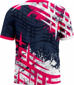 Maillot de sport tricoté personnalisé par sublimation |   Vêtements d'équipe en polyester respirant et à séchage rapide |   Maillot d'entraînement et d'e-sport pour hommes - Product Image 4