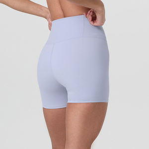 Shorts de sport pour femmes en gros, style athlétique, taille haute, séchage rapide, pour le yoga et l'entraînement, effet push-up fessier - Product Image 3