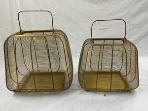 Bougeoir classique en métal fait à la main sac lanterne en métal noir/or/blanc pour la décoration intérieure jardin pour Noël - Product Image 3