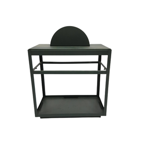 Linterna de hierro de diseño moderno, linterna de vela de Color negro mate para el hogar y la Mesa del Hotel, decoración hecha a mano a granel - Product Image 6