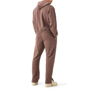 2025 Original Logo coton Tech polaire hommes survêtement 2 pièces épaissir matériel hommes sweat et pantalons de survêtement pour l'automne respirant - Product Image 2