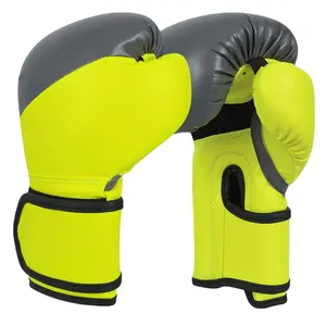 Luvas de boxe personalizadas, luvas de boxe de boa qualidade para treinamento profissional