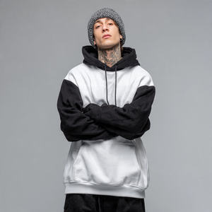 Sudadera con capucha de invierno extragrande para hombre, informal, con estampado digital, hombros caídos, sublimación, forro polar de 450 GSM, estilo holgado - Product Image 4