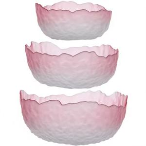 ชุด2ชามเรซินตกแต่งสีฟ้าที่หรูหรากลางโต๊ะสำหรับบ้านห้องครัวห้องนั่งเล่นการตกแต่งที่ทันสมัย - Product Image 3