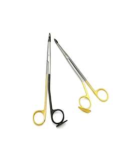 Trepsat Manual de acero inoxidable Facial Flap Disector Tijeras quirúrgicas recubiertas de plástico - Product Image 2