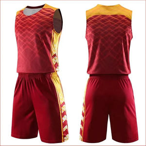 Uniformes de basket-ball réversibles personnalisés en gros respirants enfants et adultes tailles plus combinaisons de basket-ball sublimées pour jeunes - Product Image 3