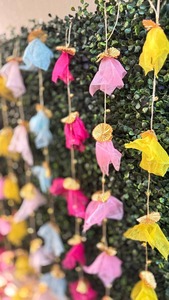 Trending Decorative Net <b>Gota</b> String, Colorful Decoration, Ganpati Backdrop, Festival Party Decoration, Haldi Mehendi Decoration - Product Image 3