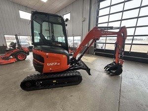 รถขุดขนาดเล็ก Kubota U27-4 แบบ Zero Tail Swing เครื่องยนต์ดีเซล - Product Image 6