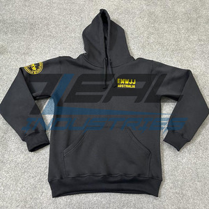 Logo personnalisé Imprimé Coton French Terry Hoodies Brodé Bouffant Strass Pull Fermeture Éclair XS XL Tailles Disponibles En Gros - Product Image 1