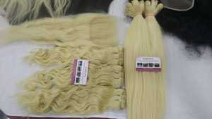 HAND TIED <b>RUSSIAN</b> INDIAN HUMAN SILKY STRAIGHT WAVE HAIR EXTENSION PONYTAIL MICRO LOOP CUTICLE ALLIGNED NATURAL Remy Virgin HAIR - Product Image 3