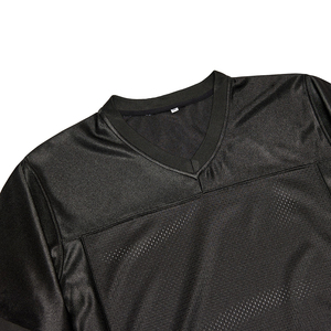 Maillot de football américain personnalisé avec logo pour hommes, haute qualité, 100% polyester, broderie respirante, séchage rapide, nom d'équipe personnalisé - Product Image 3