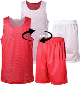 Uniforme de Baloncesto Reversible para Hombre, Traje de Jersey Personalizable para Equipos, Camisetas y Pantalones Cortos de Baloncesto - Product Image 2