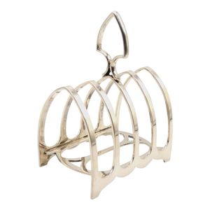 Moderno y Clásico Soporte para Tostadas Multifuncional de Acero Inoxidable de 5 Niveles para Uso en el Hogar y Restaurantes, Almacenamiento de Vajilla - Product Image 6