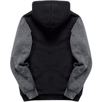 Pull-over unisexe surdimensionné personnalisé en coton 100% teint uni et délavé, avec broderie 3D, respirant et à séchage rapide, pour homme, grandes tailles