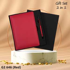 Juego de regalo con logotipo personalizado 2 en 1 Juego de regalo de diario de cuero y bolígrafo de negocios promocional personalizado de bienvenida corporativa de lujo - Product Image 5