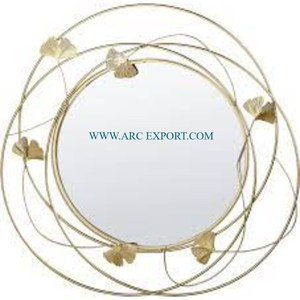 Espejo decorativo de pared moderno de gran tamaño de diseño ventajoso hecho a mano Arte Creativo espejo colgante de pared interior de lujo para el hogar - Product Image 2