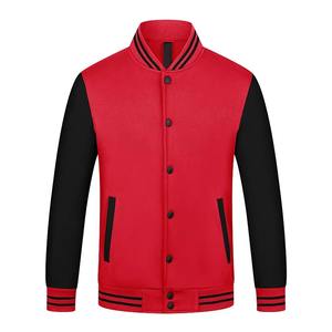 Fabricante OEM de alta calidad bordado hombres Universidad manga larga personalizado béisbol bombardero Letterman Varsity chaqueta - Product Image 3