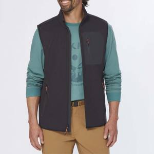 Gilet en polaire d'extérieur personnalisé pour hommes OEM-Chaud, léger et parfait pour la randonnée et le camping - Product Image 5