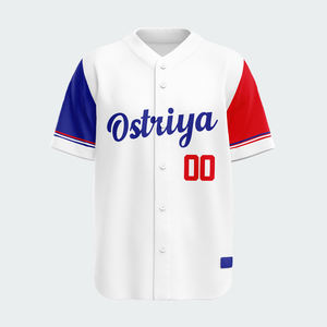 Maillot de baseball décontracté personnalisé de meilleure qualité pour unisexe Offre Spéciale maillots de baseball à manches courtes de haute qualité en bas quantité minimale de commande - Product Image 5