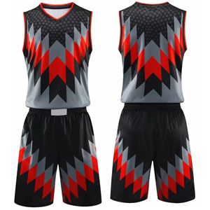 ชุดกีฬาบาสเก็ตบอลขนาดใหญ่พิเศษระบายอากาศได้ดีพิมพ์ลายความชื้น - Product Image 1