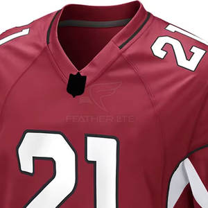 100% Polyester Made Good Material Men American Football Jersey <b>Top</b> Quality Men American Football Jersey - Product Image 4