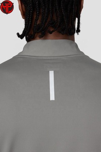 Entrega Rápida, Traje Deportivo Informal, Cuello Redondo, Transpirable, Camiseta Deportiva para Correr, Camisetas de Compresión de Manga Larga para Hombre - Product Image 4