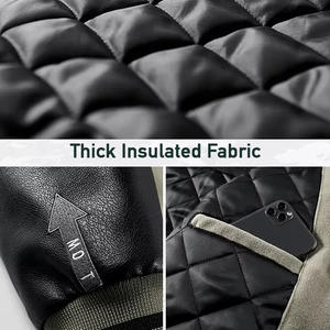 Veste universitaire personnalisée avec logo personnalisé impression broderie style collège OEM ODM fourniture directe du fabricant en usine - Product Image 5