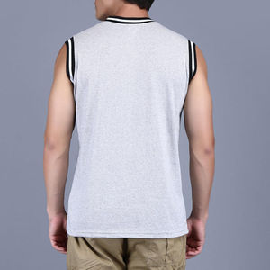 La mejor calidad Pakistán OEM Fabricante de camisetas sin mangas para hombres y mujeres Diseñado para entrenamiento físico Gimnasio Cómodo - Product Image 2