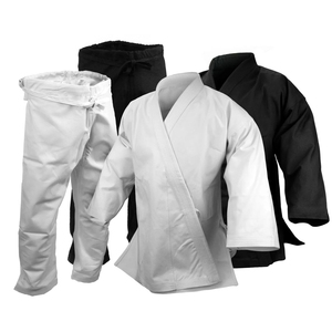 Meilleurs ensembles de karaté durables au design optimal, 100% coton, couleur personnalisée, confortables, respirants, séchage rapide, unisexes, pour adultes, arts martiaux, combat - Product Image 6