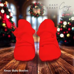 Chaussons de Noël en coton Douceur prête à l'emploi pour les nouveau-nés - Product Image 1