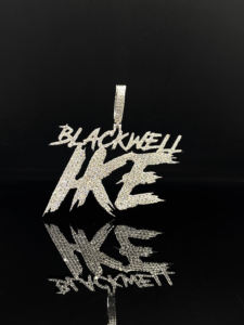 สร้อยคอจี้ฮิปฮอปประดับเพชรเม็ดเล็กแบบสแตนเลสสตีลสั่งทำพิเศษ - Product Image 2