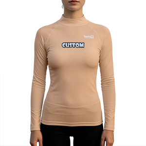 เสื้อโต้คลื่นแขนยาวมีการพิมพ์ซิลค์สกรีนสีแบบกำหนดเอง2025 OEM ODM - Product Image 5