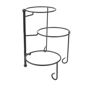 Soporte de placa de metal con marco de alambre resistente con pátina antigua para exhibición de decoración artística del hogar o acento de área de comedor - Product Image 1