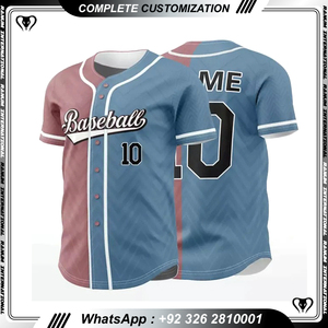 Camisetas de Béisbol Transpirables Personalizadas con Diseños a Medida, Colores y Tallas Personalizables - Product Image 2