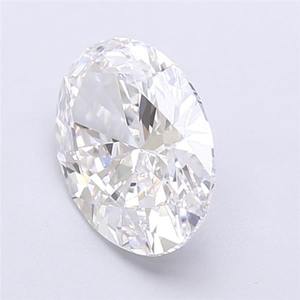 Forme ovale blanche Diamant de laboratoire ovale 2.07 ct D VVS1 - Product Image 2