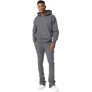 Survêtements pour hommes slim fit, vêtements de sport tendance en deux pièces, tenue de jogging moderne, tenue d'entraînement décontractée, vêtements élégants pour tous les jours - Product Image 6